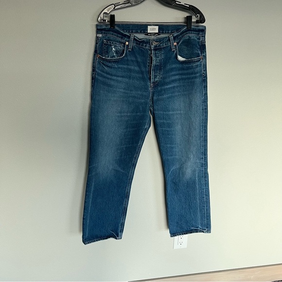 Citizens of Humanity Neve Low Slung Relaxed Leg Jean Oasis Denim Casual Women 28 - Picture 3 of 13